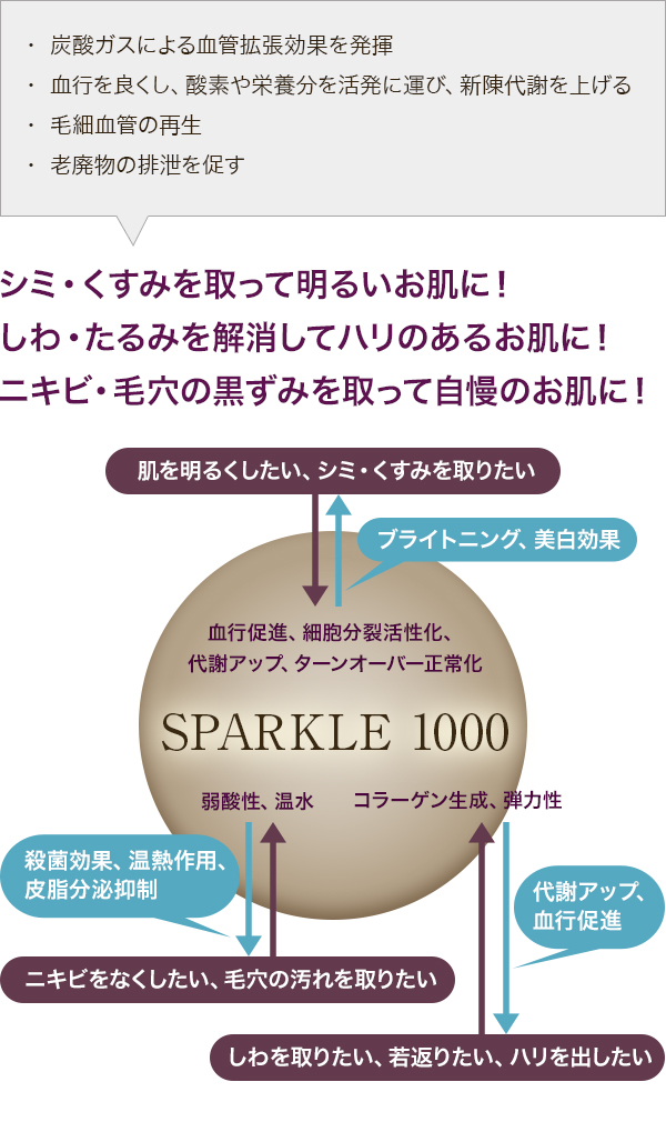 シミ・くすみを取って明るいお肌に!しわ・たるみを解消してハリのあるお肌に!ニキビ・毛穴の黒ずみを取って自慢のお肌に!